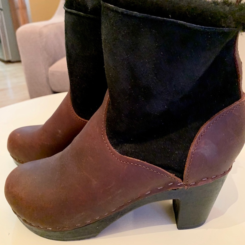 Sven Clog Boot - Two toned, size 7 38